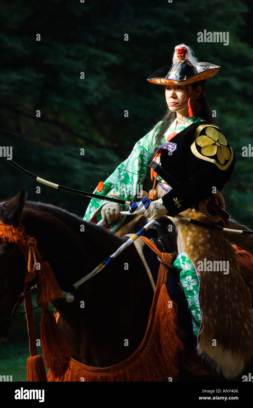 Yabusame horse archery hires stock photography and images Alamy