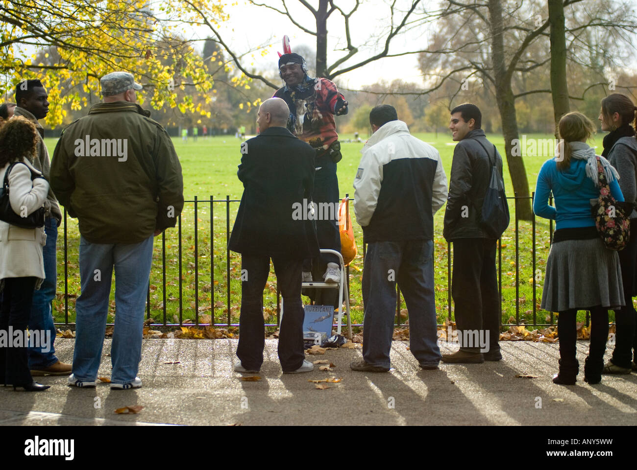 Speakers Corner London Stock Photo Alamy