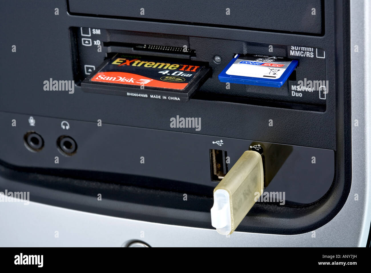 Computer Media drive Stock Photo Alamy