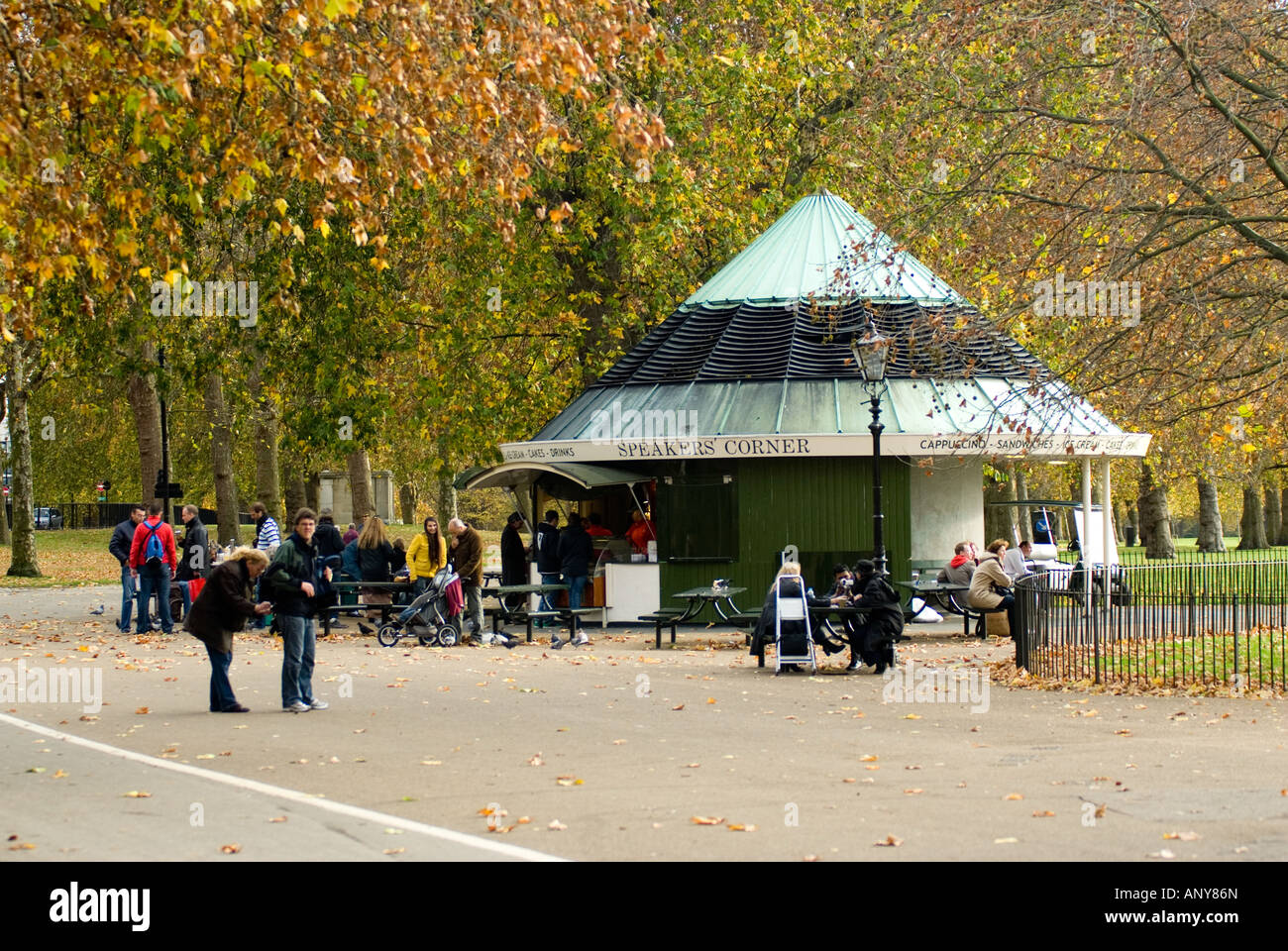 Speakers Corner Drink Bar London Stock Photo Alamy