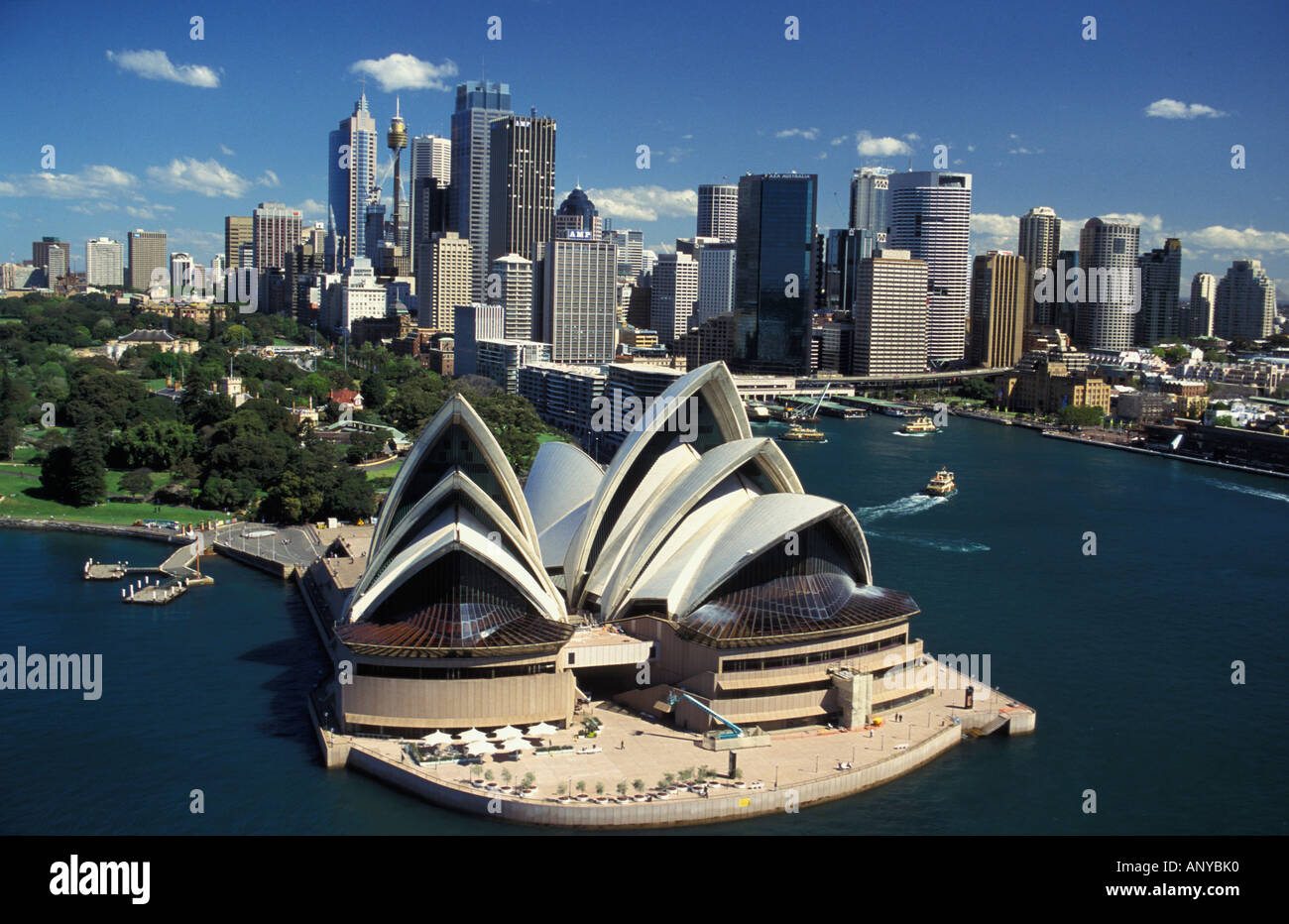 Australia, Sydney, Opera House and city skyline Stock Photo - Alamy