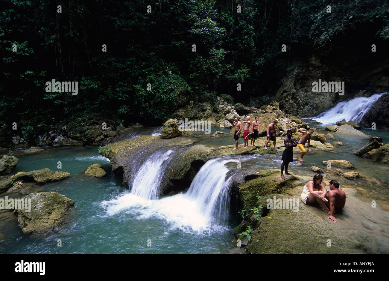Jamaica, St. Elizabeth, YS Falls Stock Photo Alamy