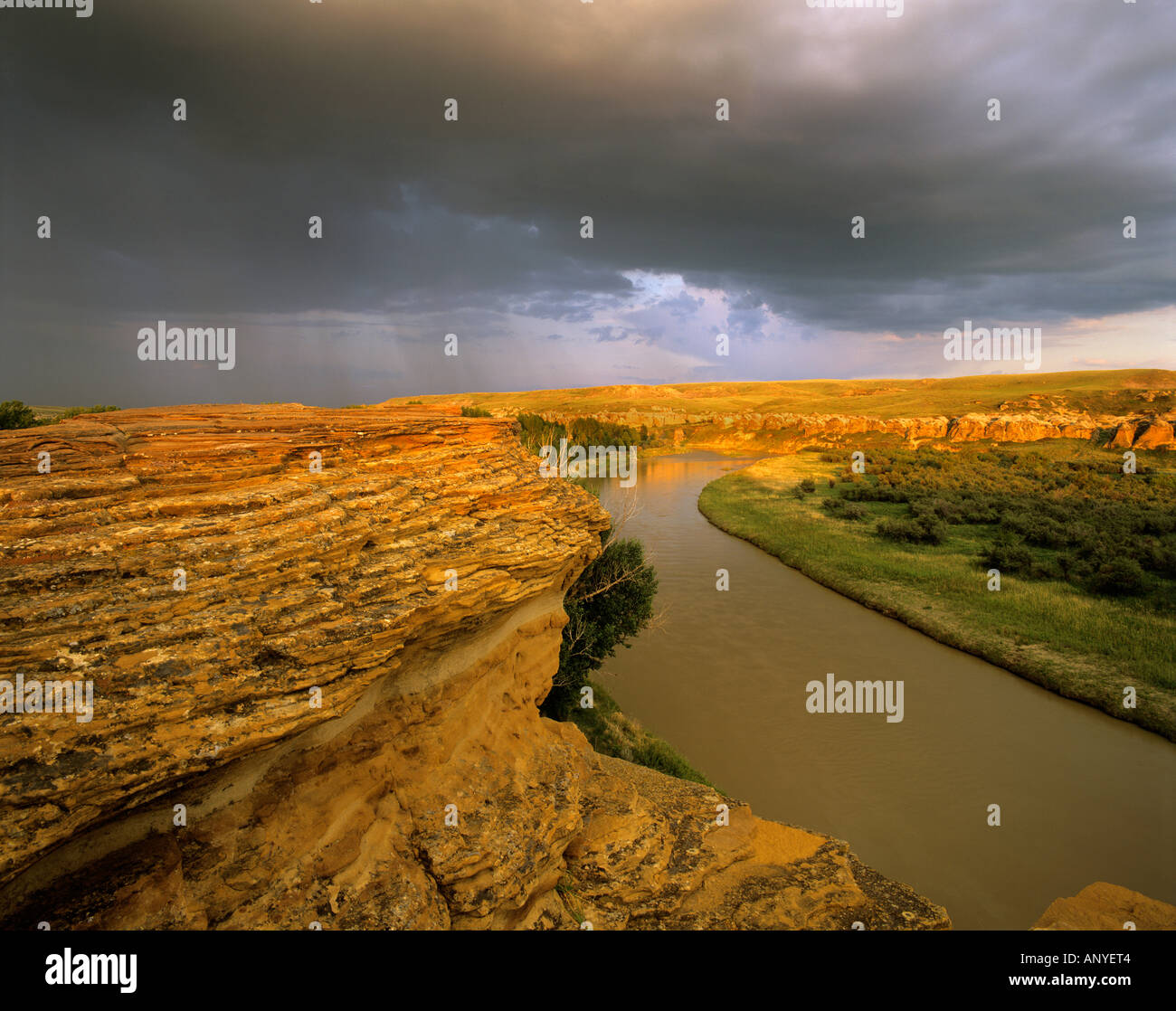 Milk river badlands hires stock photography and images Alamy