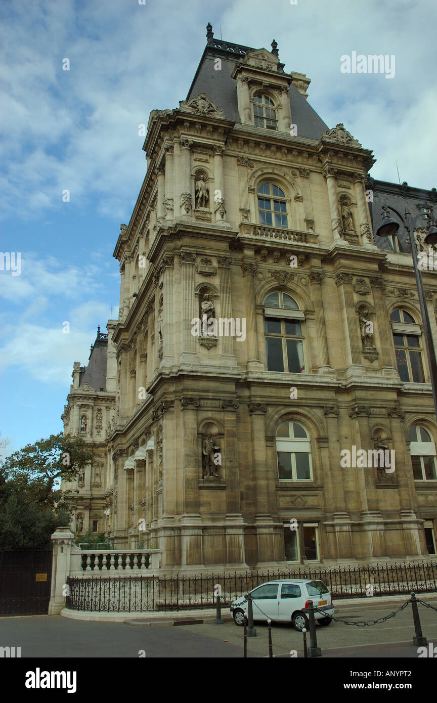 France, Paris, Town Hall Stock Photo - Alamy