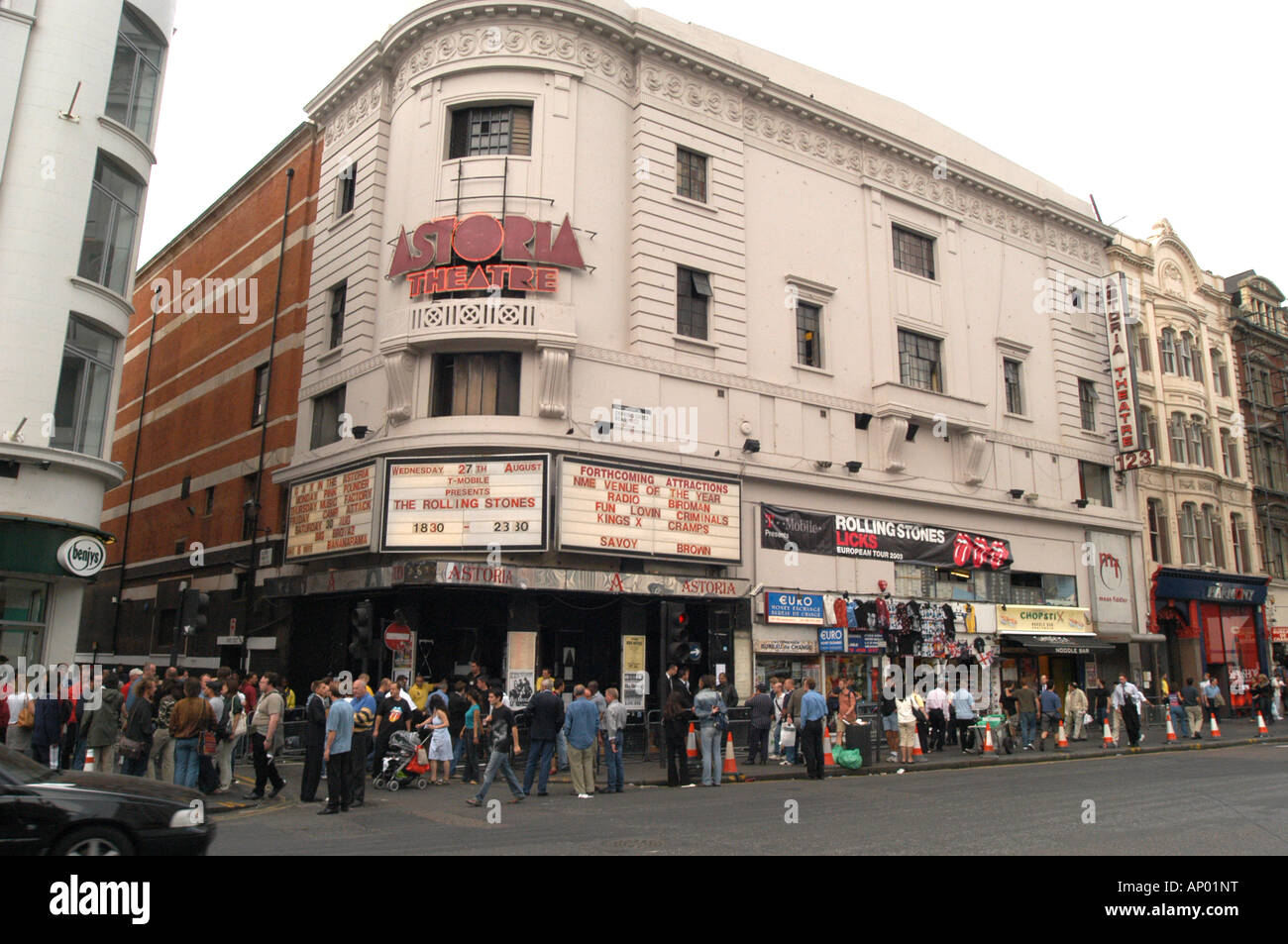 The Rolling Stones concert at the Astoria Theatre London England 