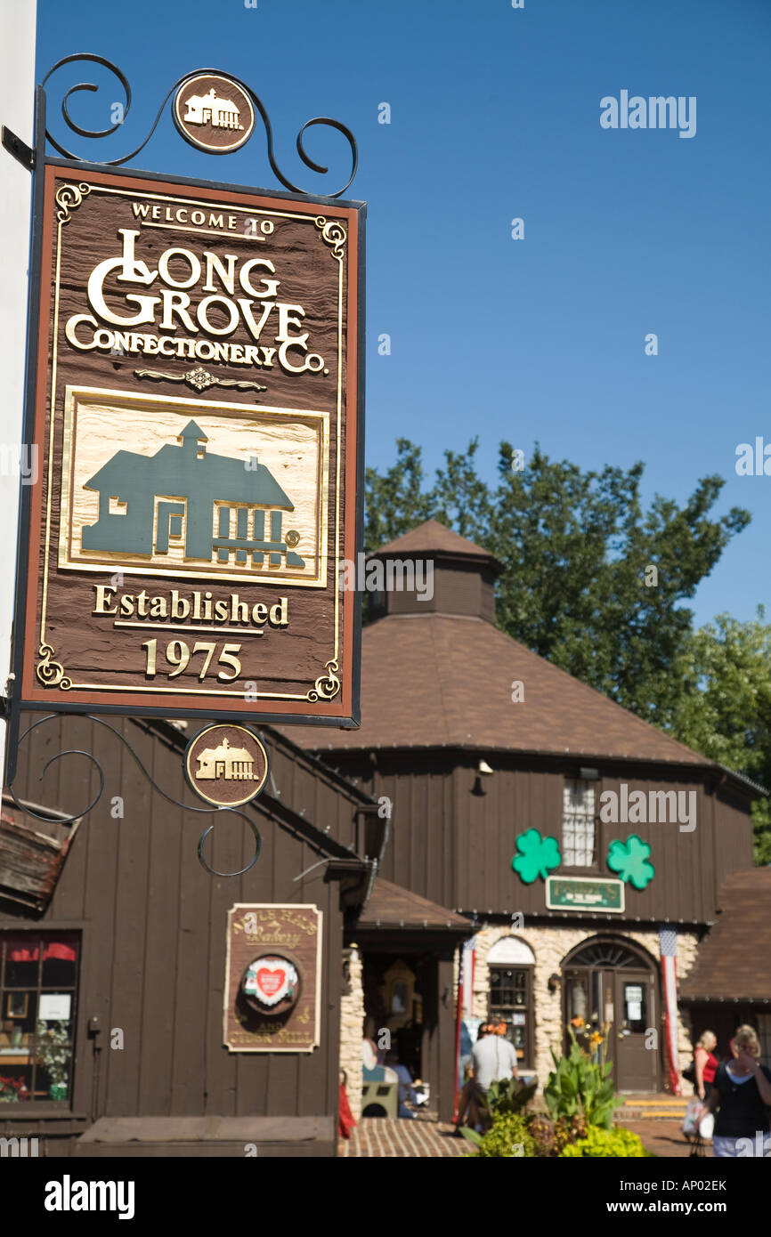 Illinois shopping sign confectionery hires stock photography and