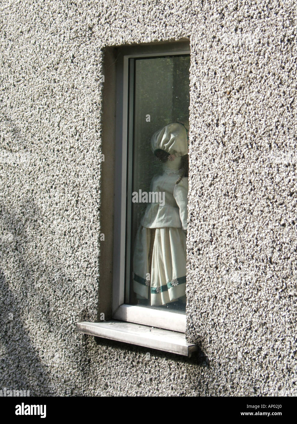 Victorian Window Sill Router antique victorian style doll on window sill Stock Photo - Alamy