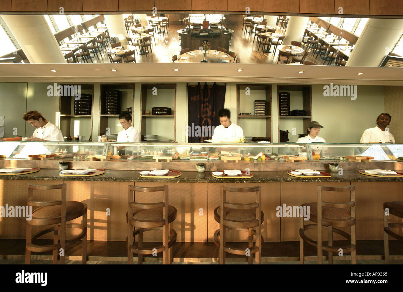 restaurant london Stock Photo