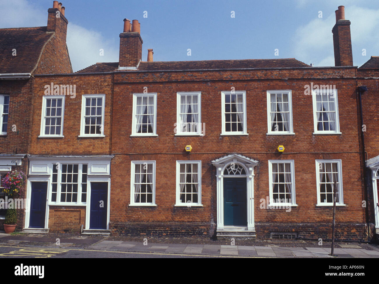 Castle Street, Farnham, Surrey, UK Classic brick town house in