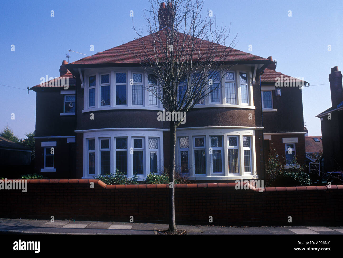 Cardiff, South Wales UK Semi detached suburban style house