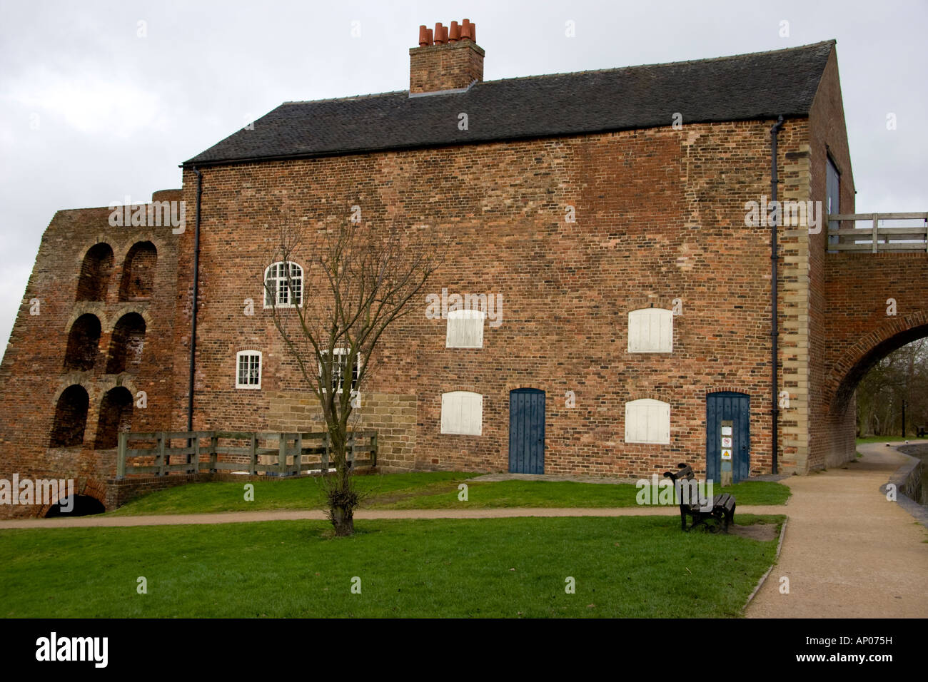 Moira Furnace, Moira, Leicestershire, England Stock Photo Alamy