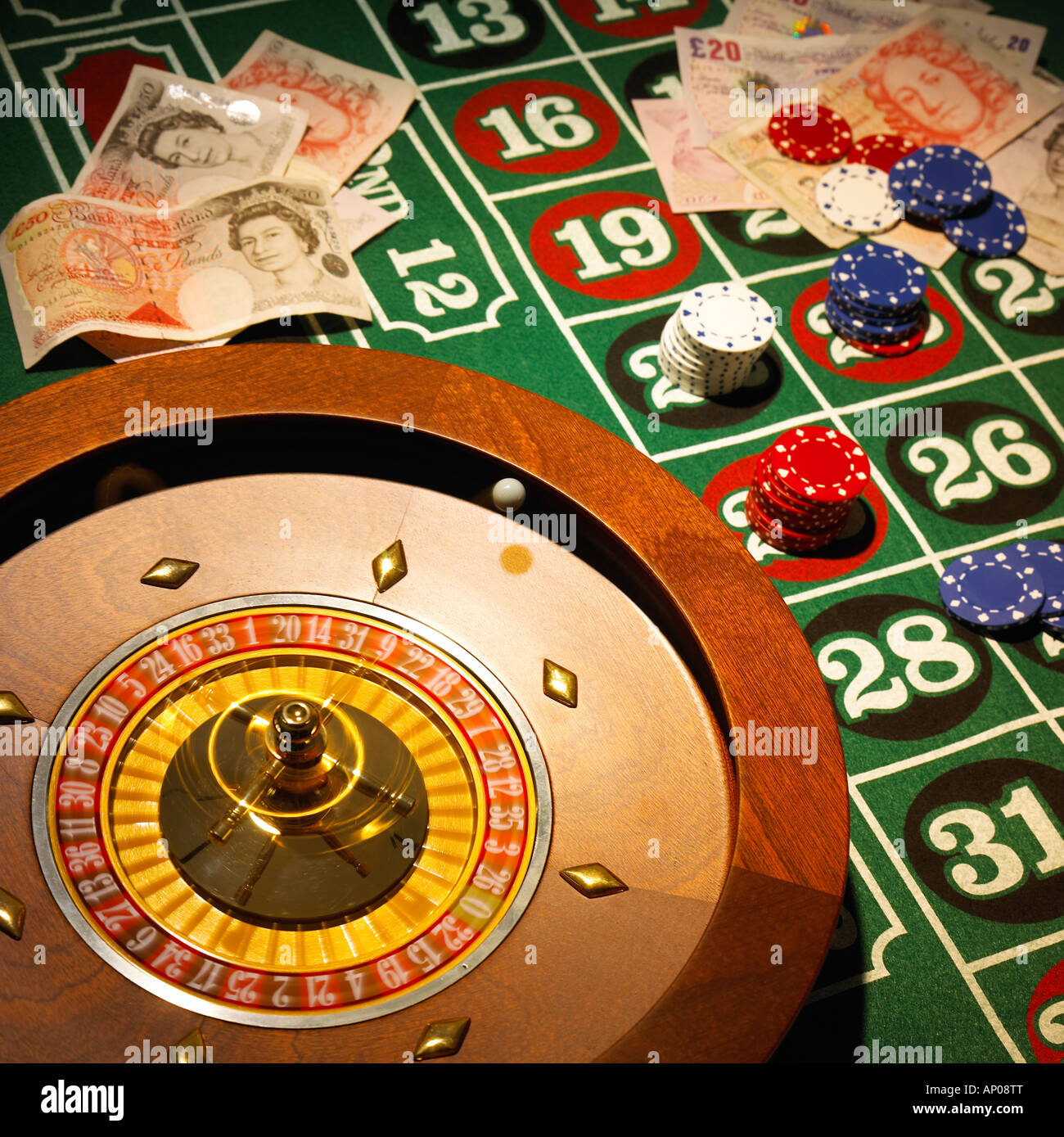 Roulette wheel hi-res stock photography and images - Alamy