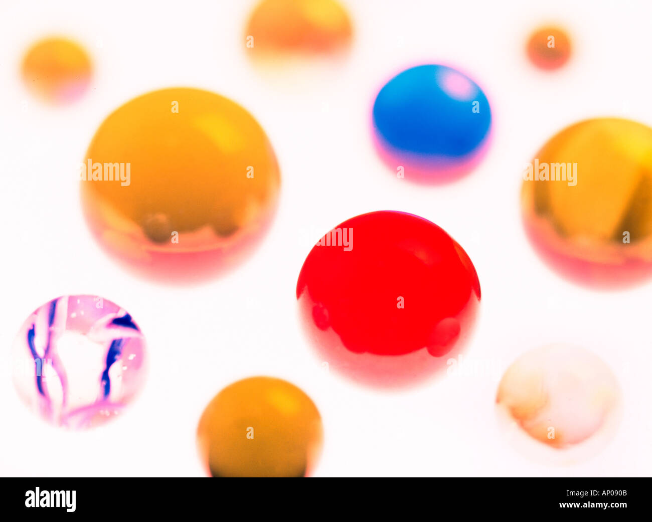 Round glass marbles hires stock photography and images Alamy