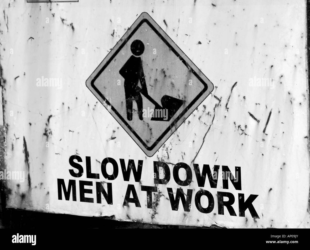 road-work-sign-stock-photo-alamy