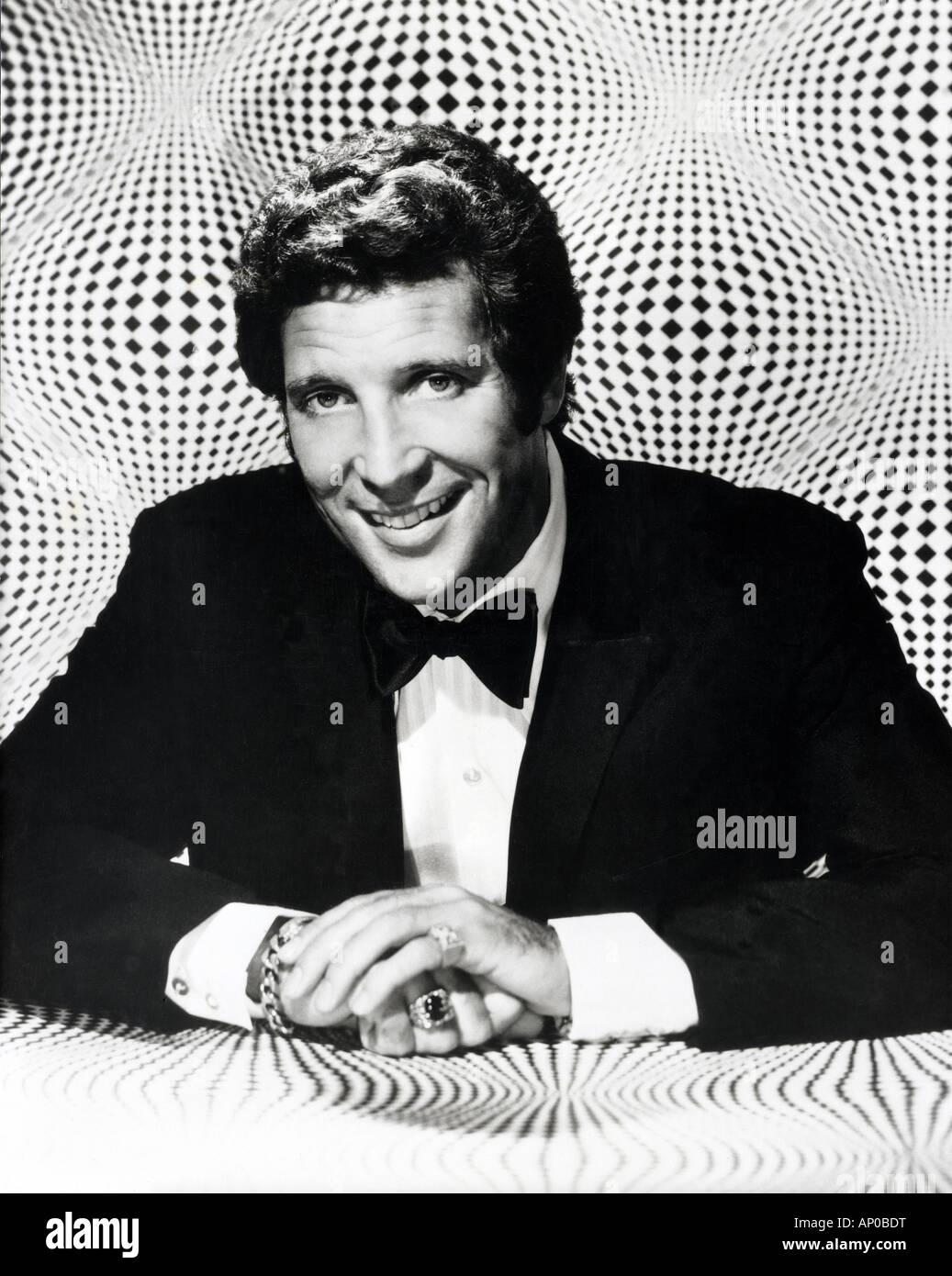 TOM JONES - UK pop singer about 1971 Stock Photo