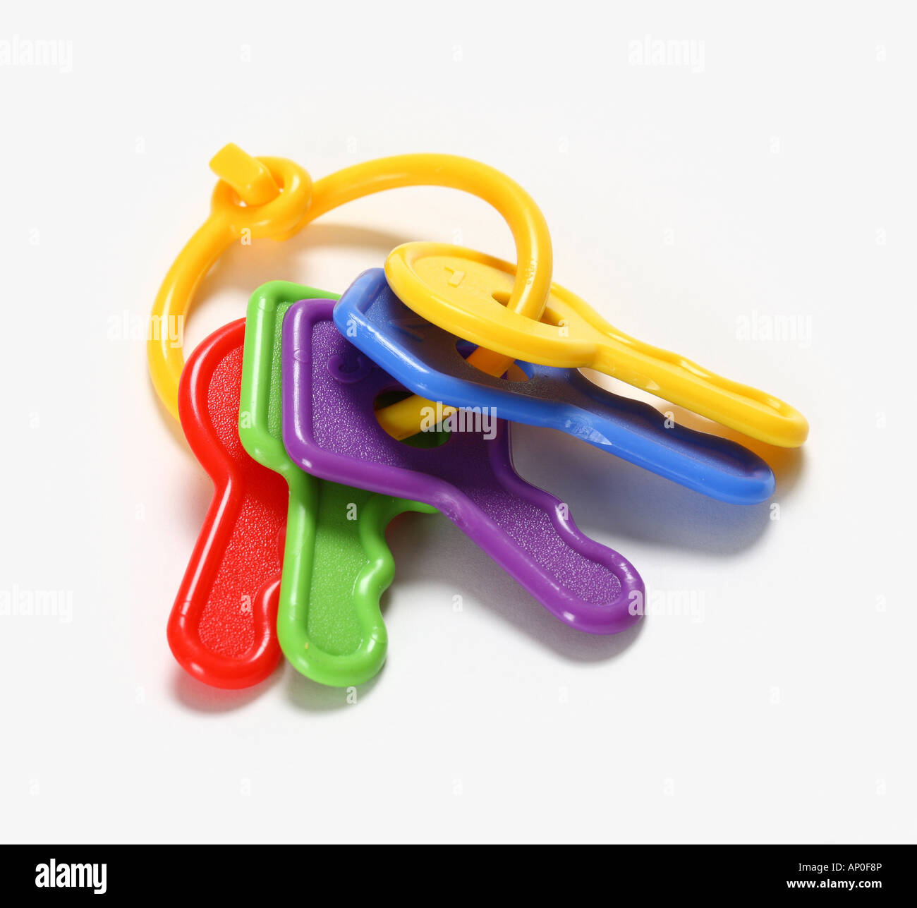 Baby Toy Keys Stock Photo