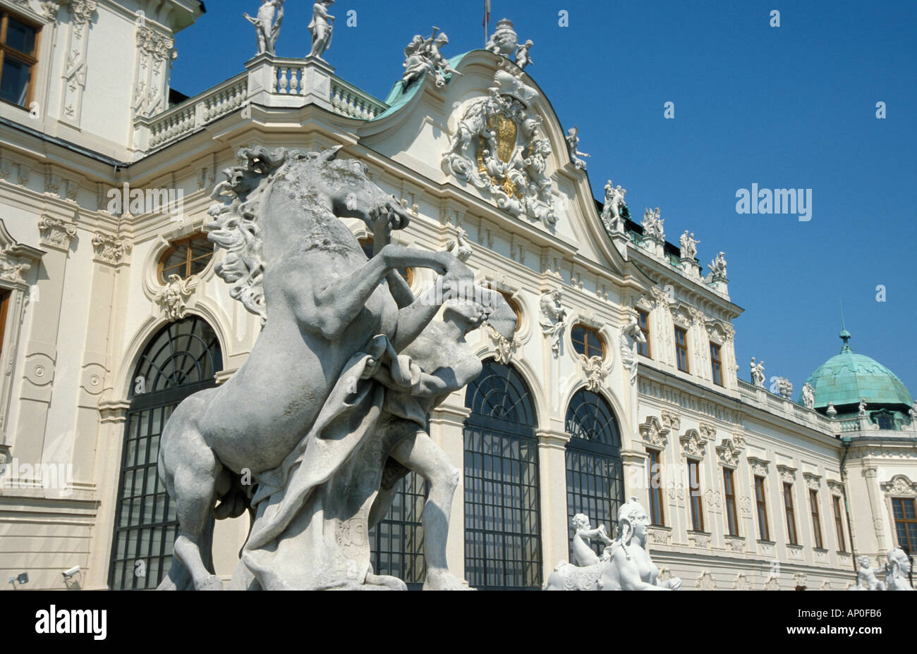 castle Belvedere Stock Photo