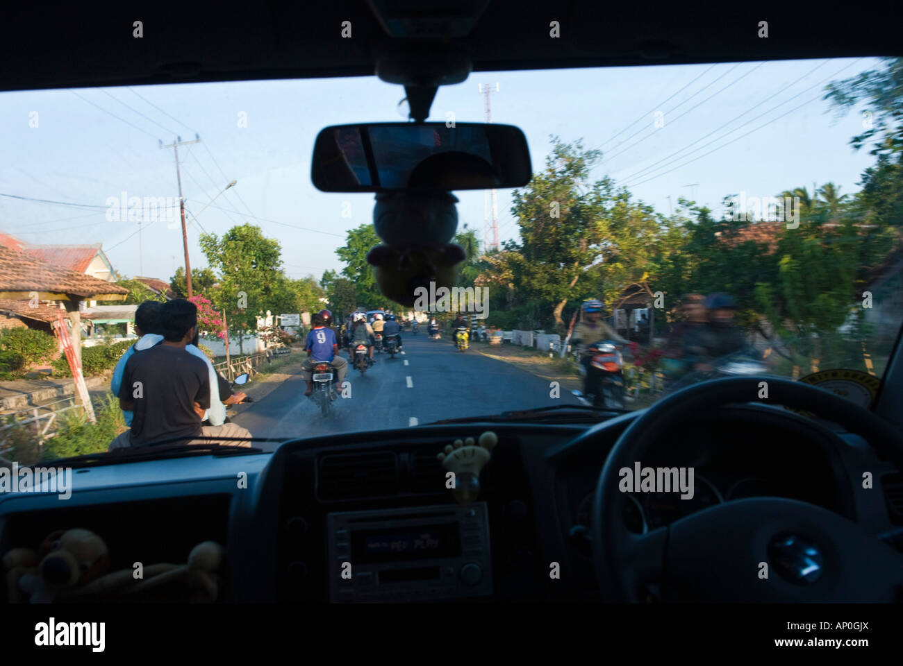 On the roads of S Sumatra Indonesia Stock Photo - Alamy