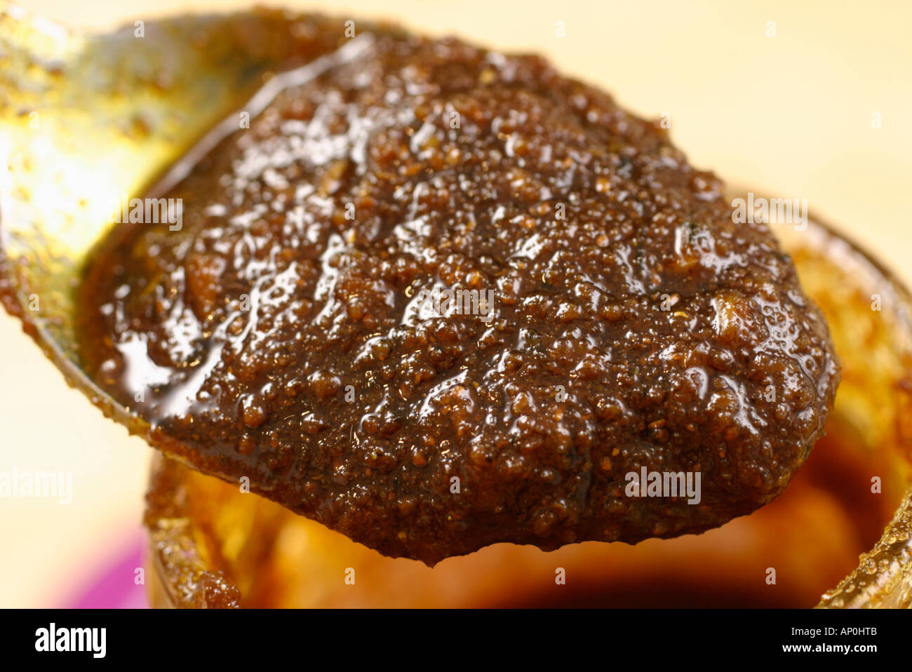 Indian curry paste Stock Photo