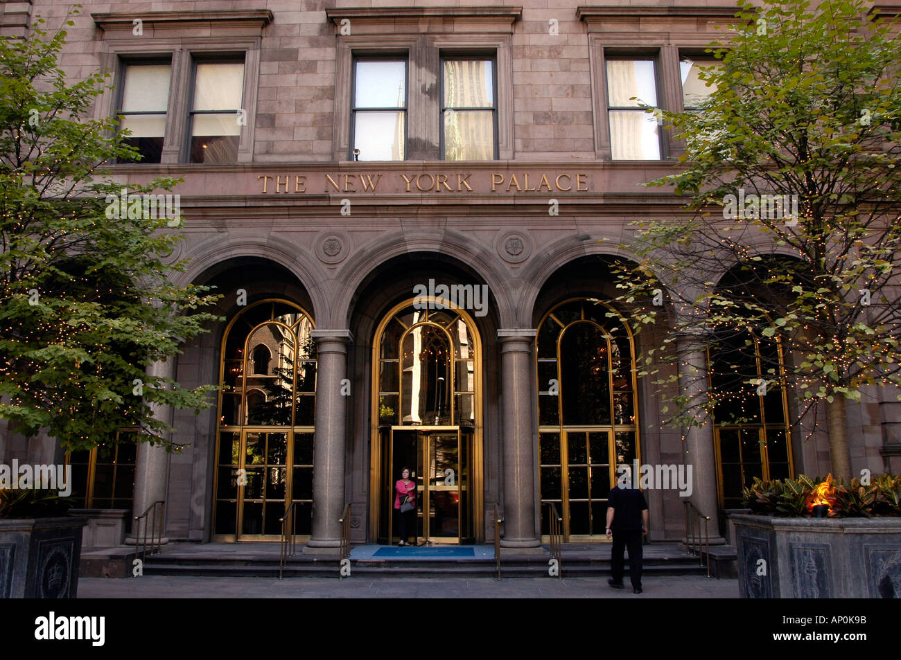The New York Palace Hotel Stock Photo - Alamy