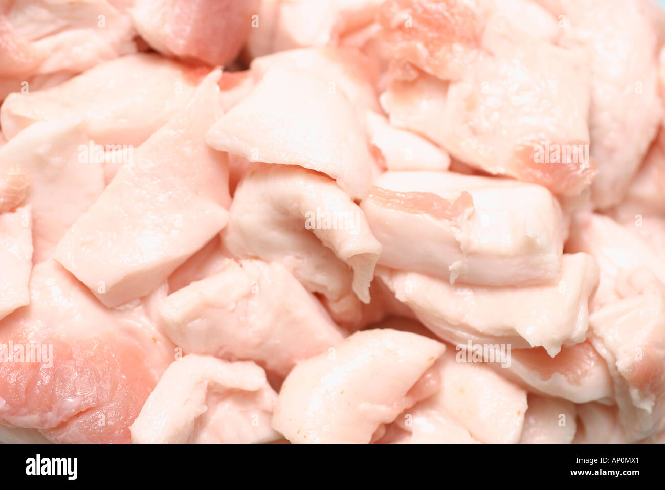 leaf lard pork fat from pig kidney Stock Photo Alamy