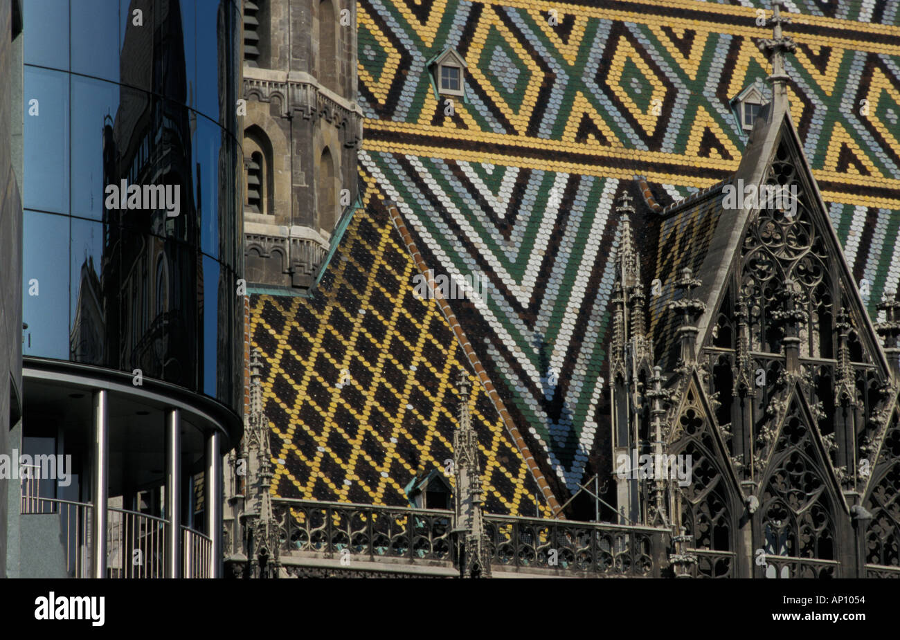 St Stephen s Cathedral Vienna Haas Haus Stock Photo