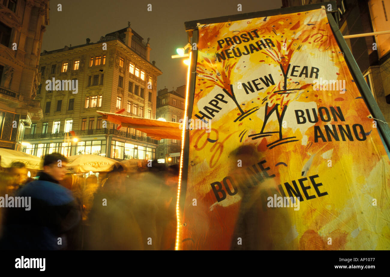 Silvester in Vienna Stock Photo Alamy