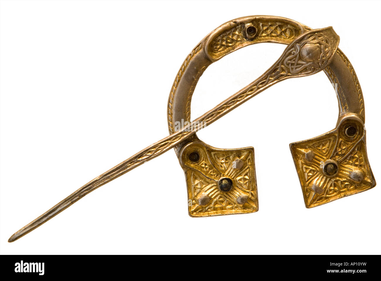 Gold kilt store pin