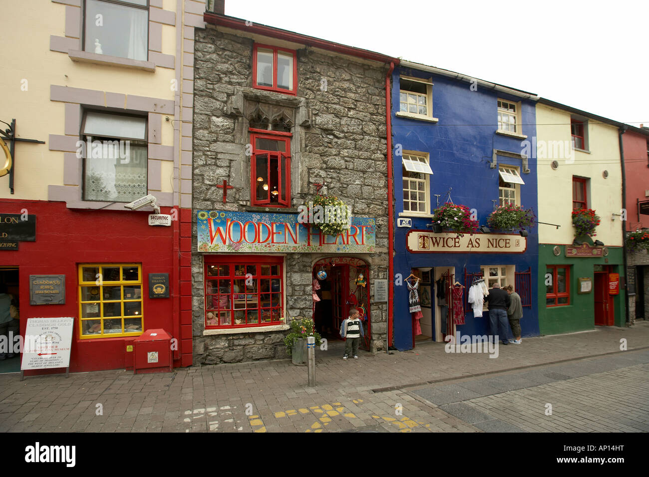 Quay Street Galway County Galway Republic of Ireland Stock Photo