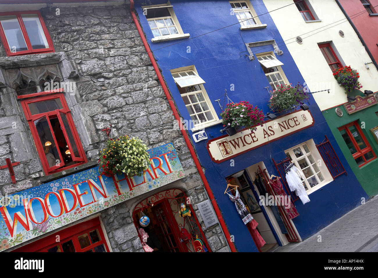 Quay Street Galway County Galway Republic of Ireland Stock Photo Alamy