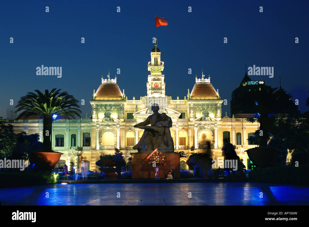 City Hall in Saigon, Ho Chi Minh City, Vietnam, Indochina, Asien Stock Photo