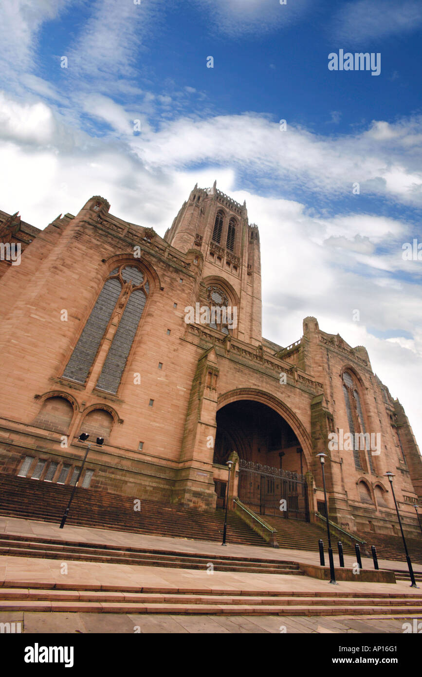 Anglican Cathedral Liverpool UK Stock Photo