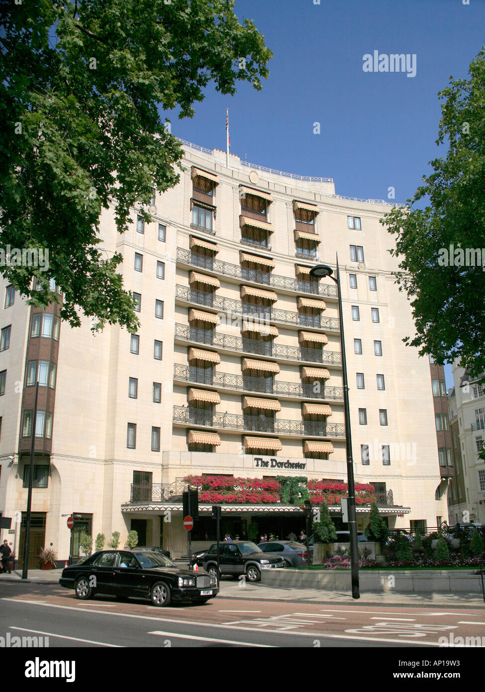 The Dorchester Hotel Park Lane London Stock Photo - Alamy