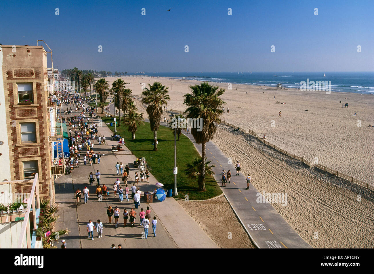 Ocean Front Walk, Venice Beach, Los Angeles, USA Stock Photo - Alamy