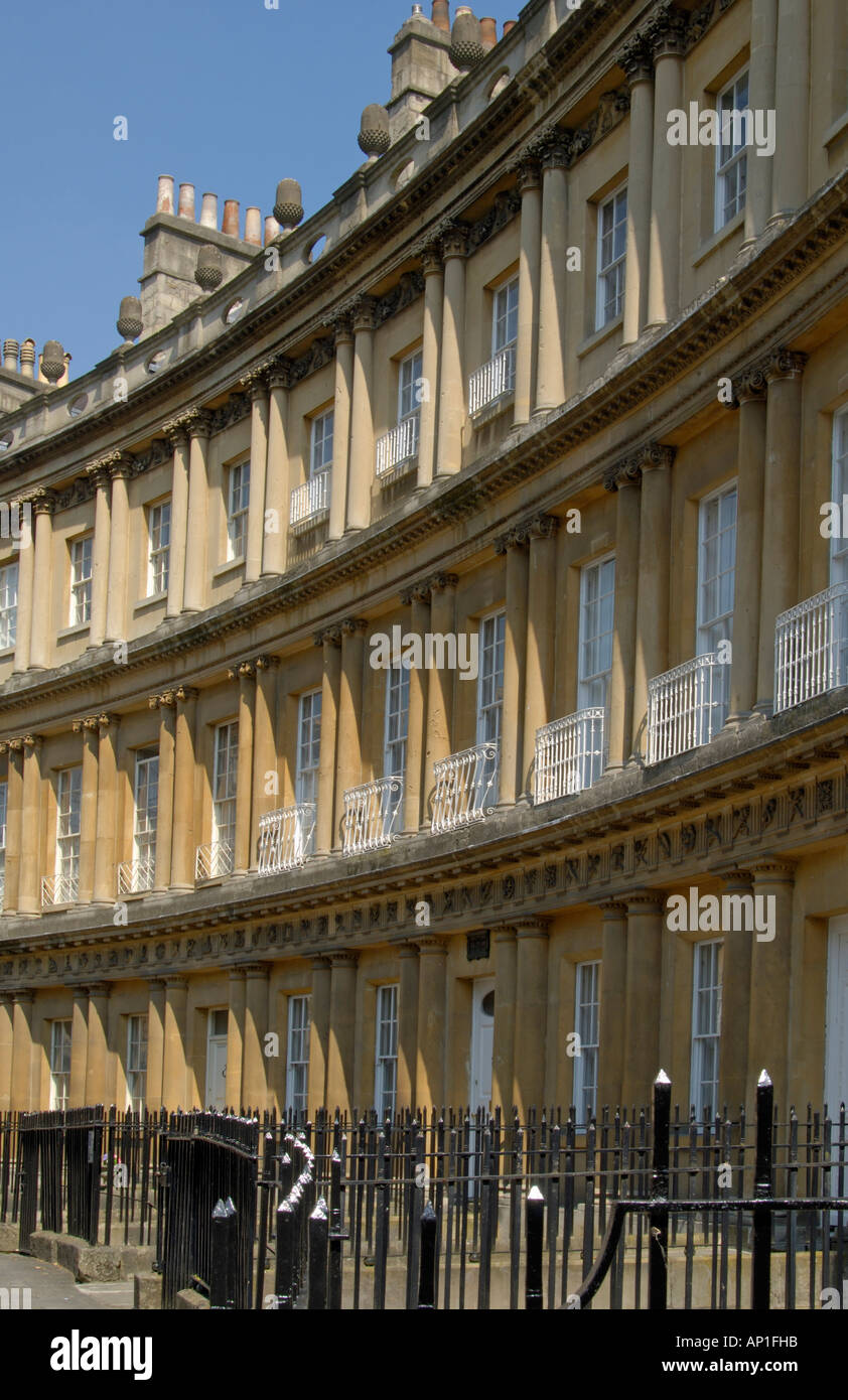 The Circus Bath England Stock Photo