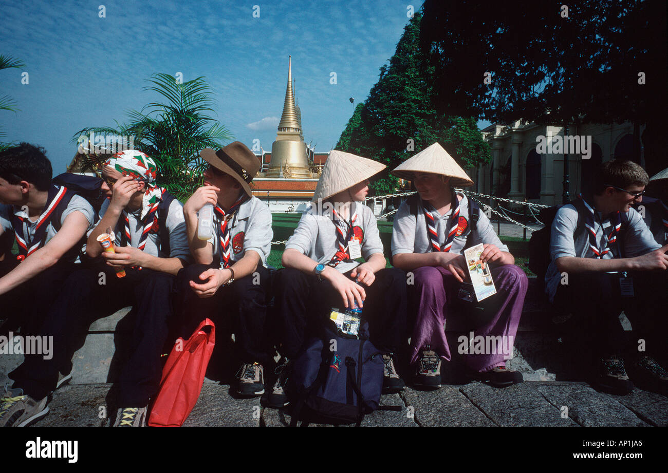 20th World Scout Jamboree Thailand Stock Photo