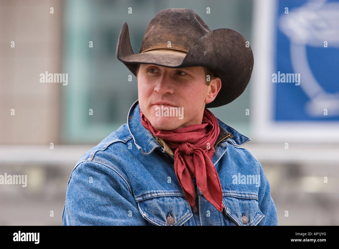 Cowboy bandanna hat hi-res stock photography and images - Alamy