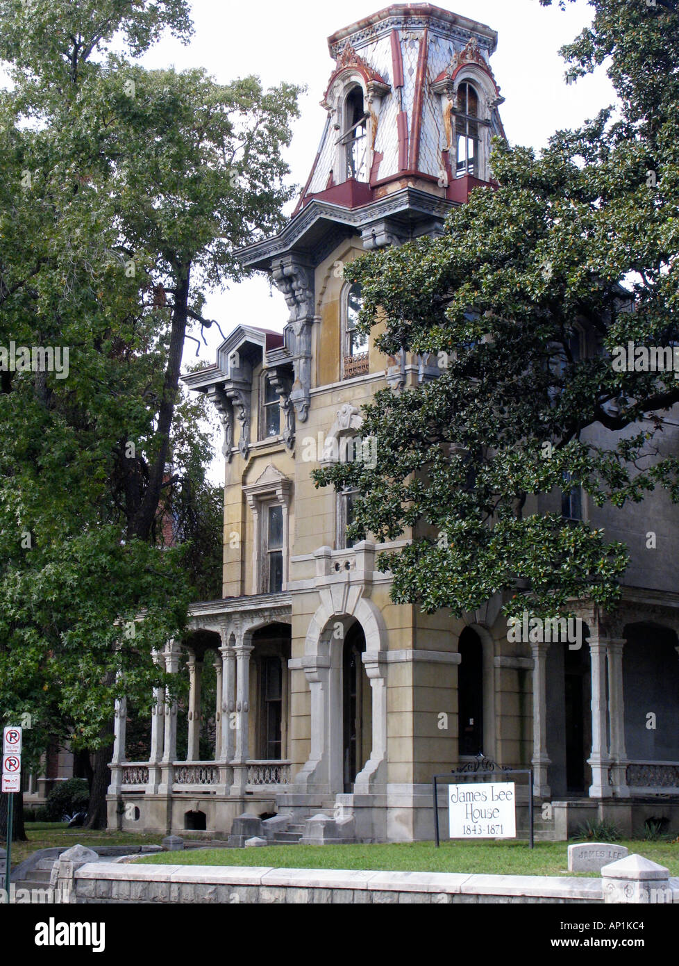 James Lee House Adams Avenue Victorian Village Historic District Memphis  USA Stock Photo - Alamy