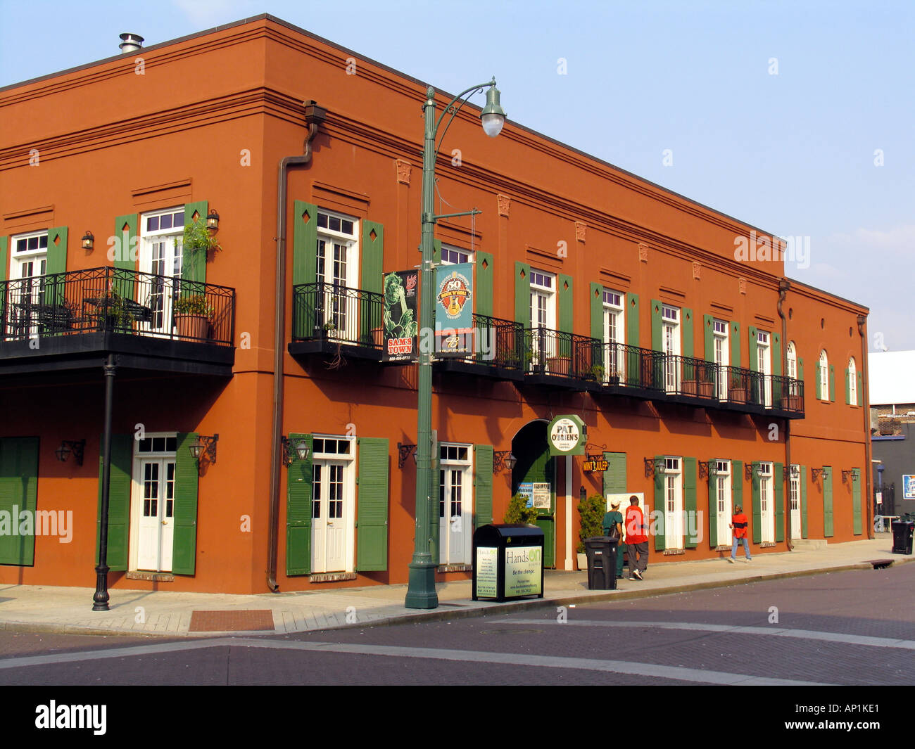 Pat OBriens a New Orleans style chain restaurant and bar Beale Street Memphis USA Stock Photo