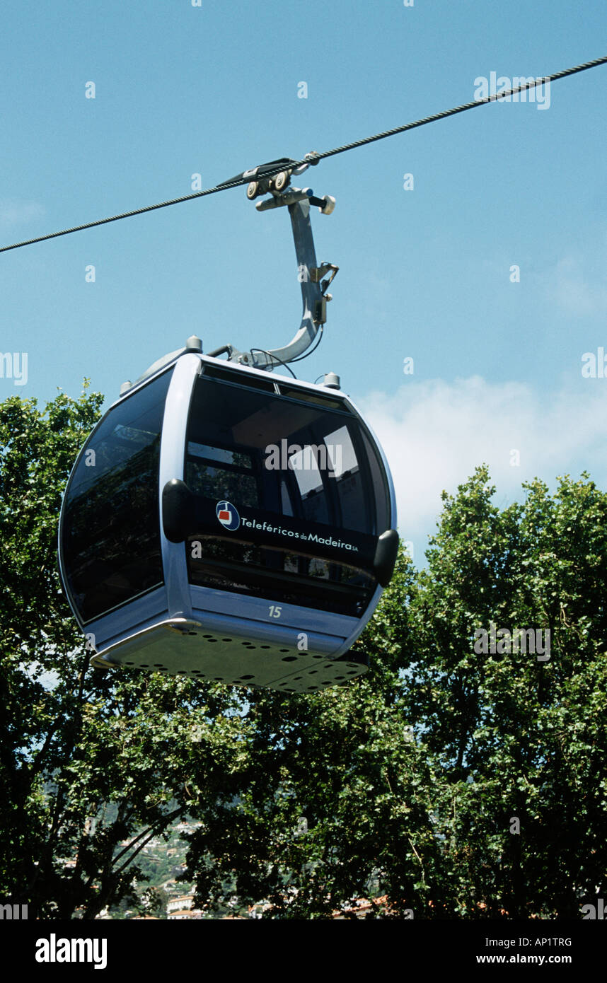Monte cable car, Funchal, Madeira Stock Photo Alamy