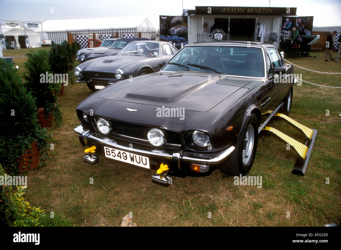 Aston Martin V8 from The Living Daylights Stock Photo