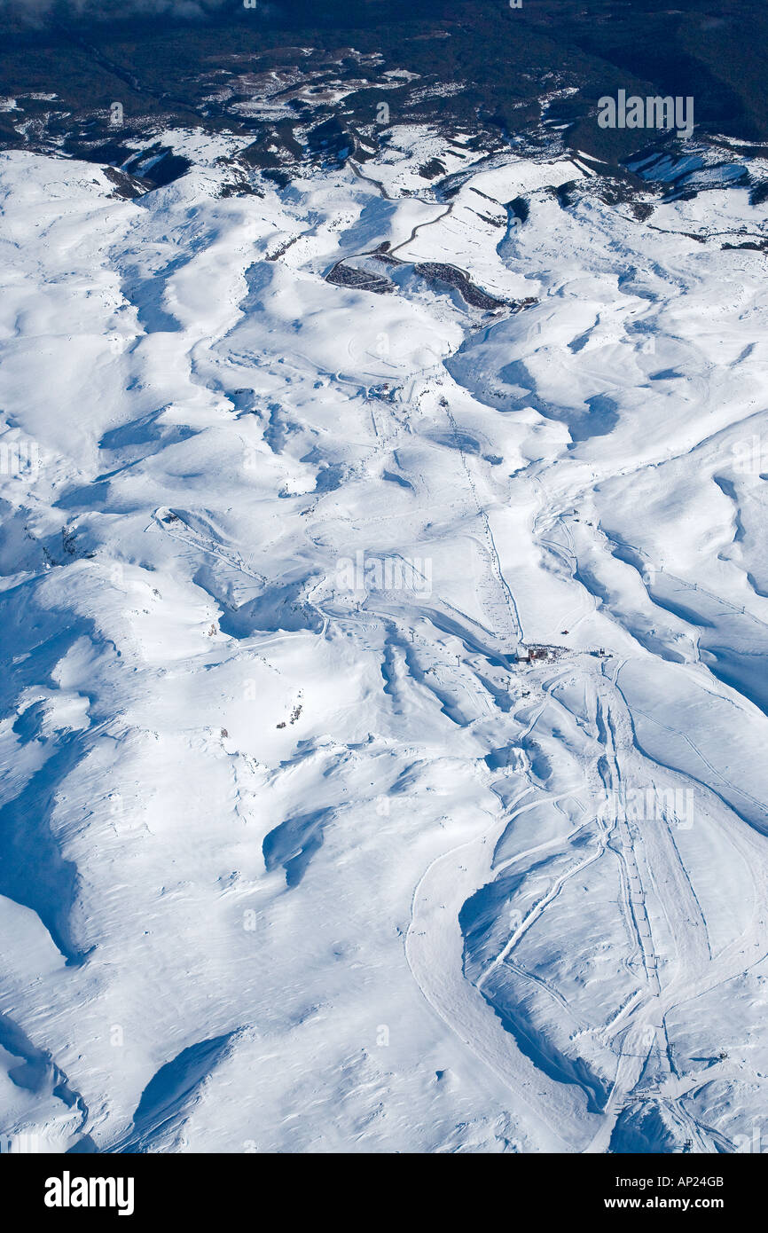 Turoa Skifield Mt Ruapehu Tongariro National Park Central Plateau North
