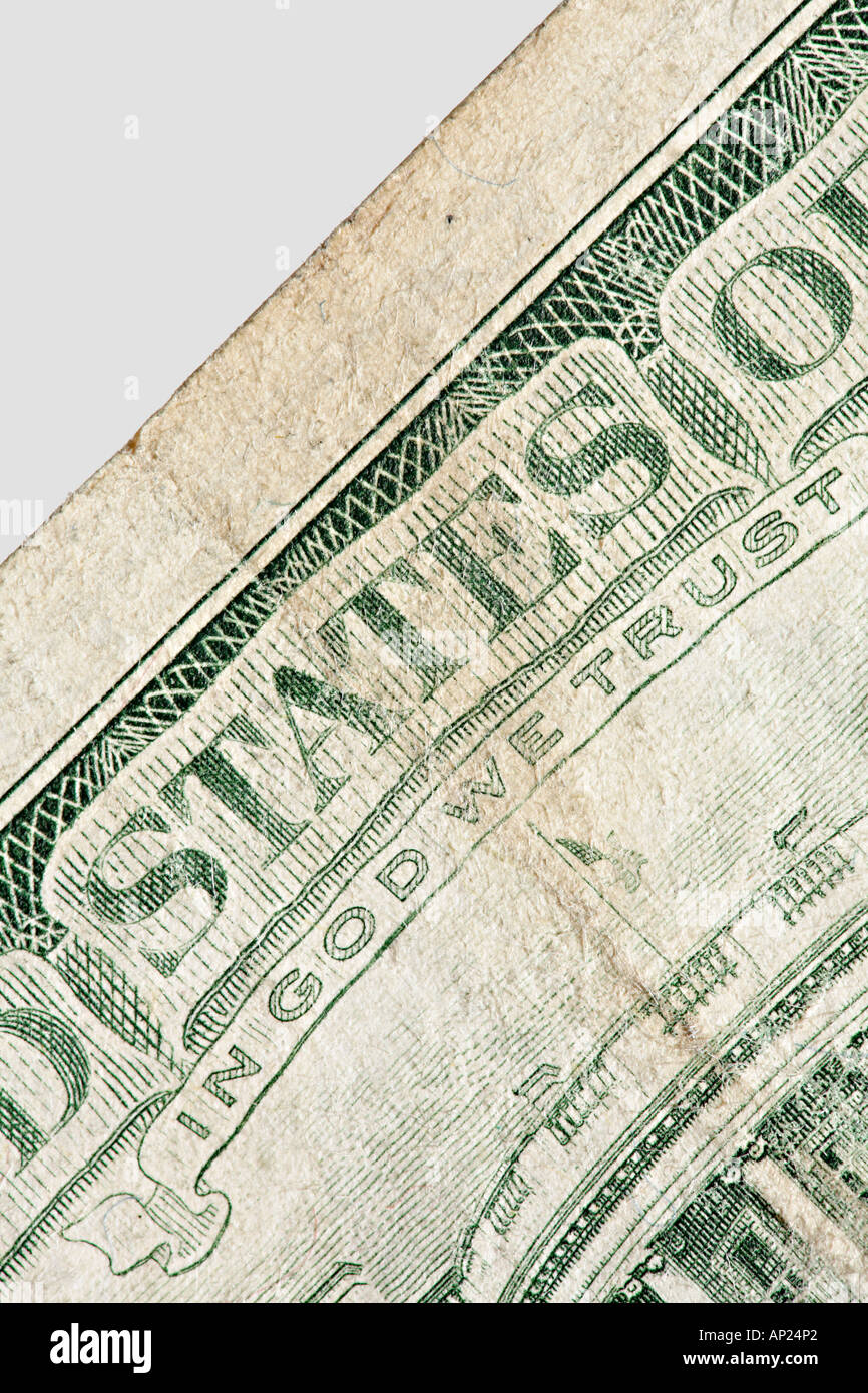 Macro shot of a dollar bill hi-res stock photography and images - Alamy