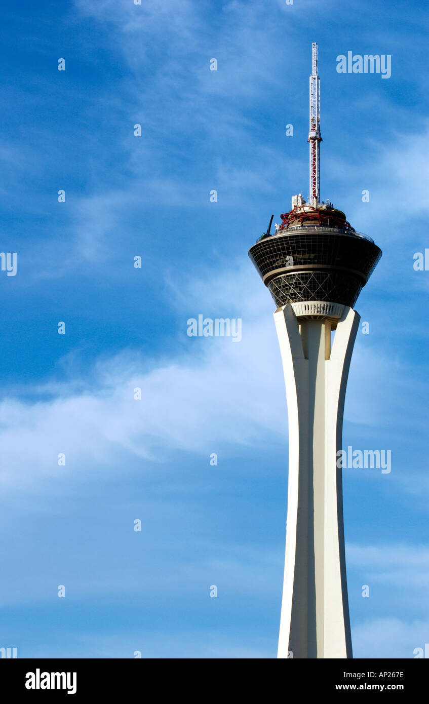 Stratosphere tower Las Vegas Stock Photo