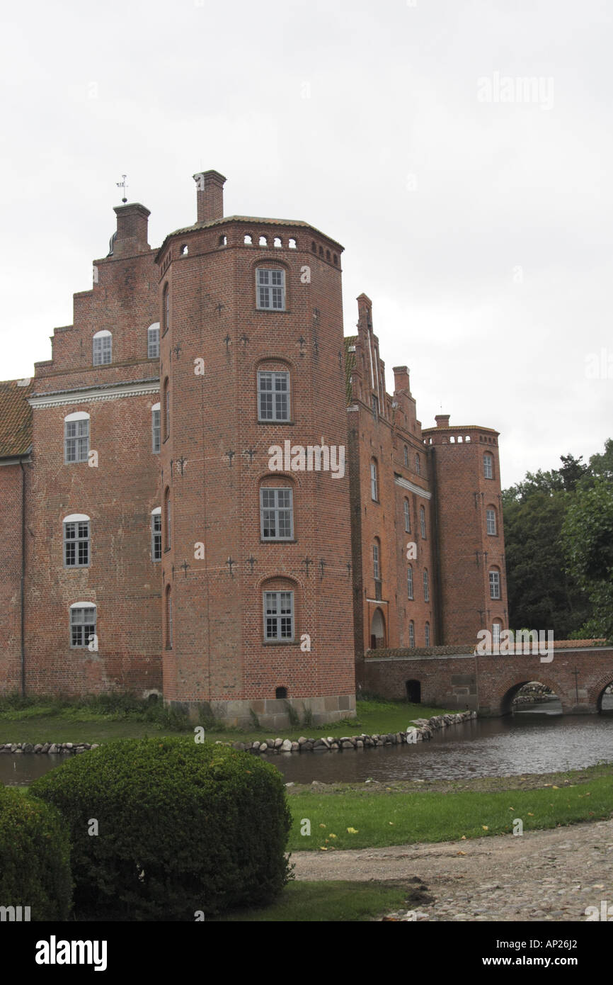 Tower of the manor house at the Danish Agricultural Museum in Gammel