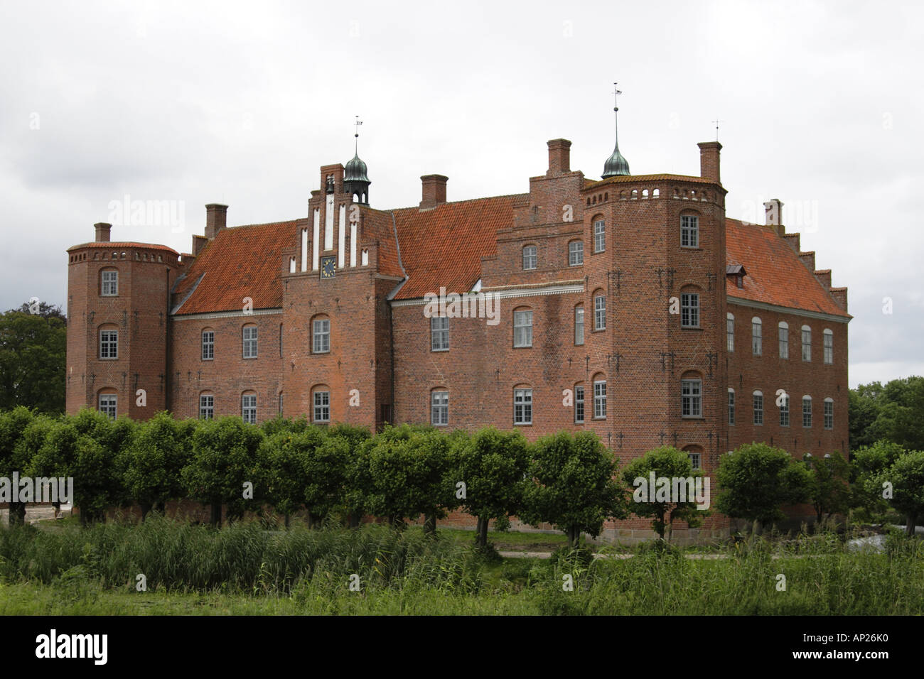 Manor house of the Danish Agricultural Museum at Gammel Estrup near