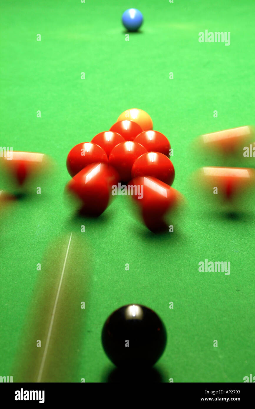 Snooker table pool hall London United Kingdom Stock Photo Alamy