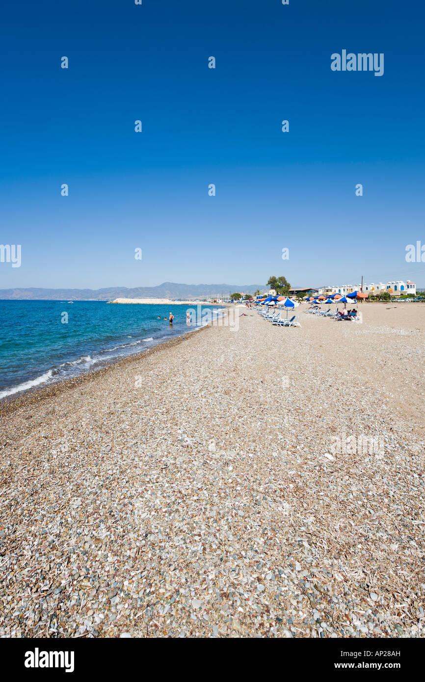 Beach, Latchi, near Polis, North West Coast, Cyprus Stock Photo