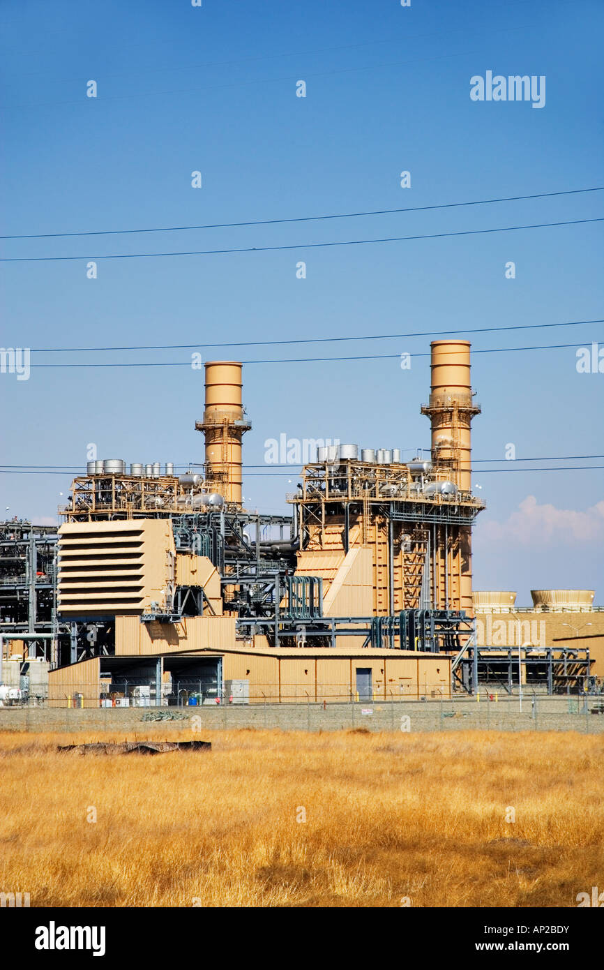 Cosumnes Power Plant near Sacramento California adjacent to Rancho Seco nuclear