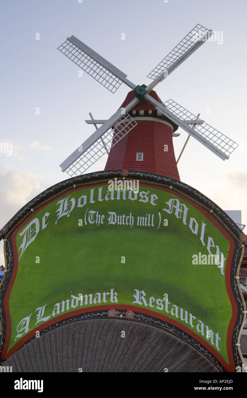 Dutch Mill Stock Photo - Alamy